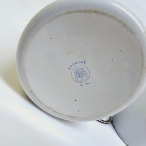 Vintage Kockums emaljerad uppsättning – Hink, Tratt och Måttbägare