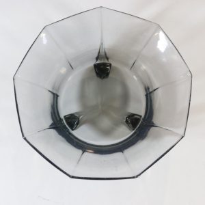 SKÅL, Art deco rökfärgat glas, Hovmantorp