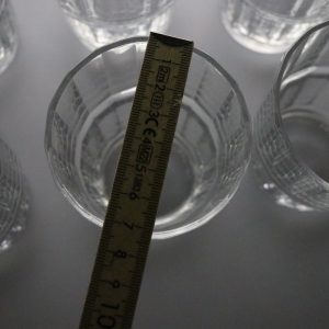 Tidlösa Stapelbara Glas – Set om 6