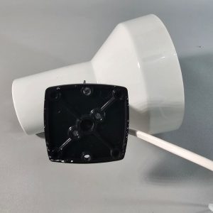 VÄGGLAMPA, lackerad metall, 1900-tal