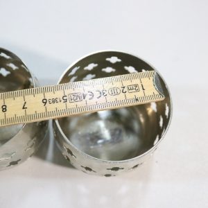 2st ljuslyktor i metall, Made in India