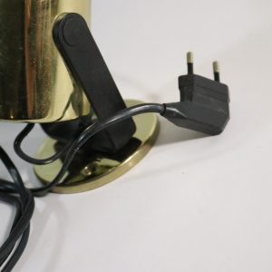 Vintage spotlight-lampa i mässing – Stilfull och iögonfallande retrodesign