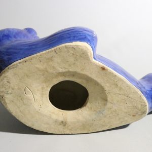 Glaserad Keramikskulptur – Säl, 40 cm