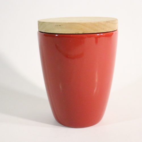 Höganäs Mugg/Krus – Elegant Design med Trälock