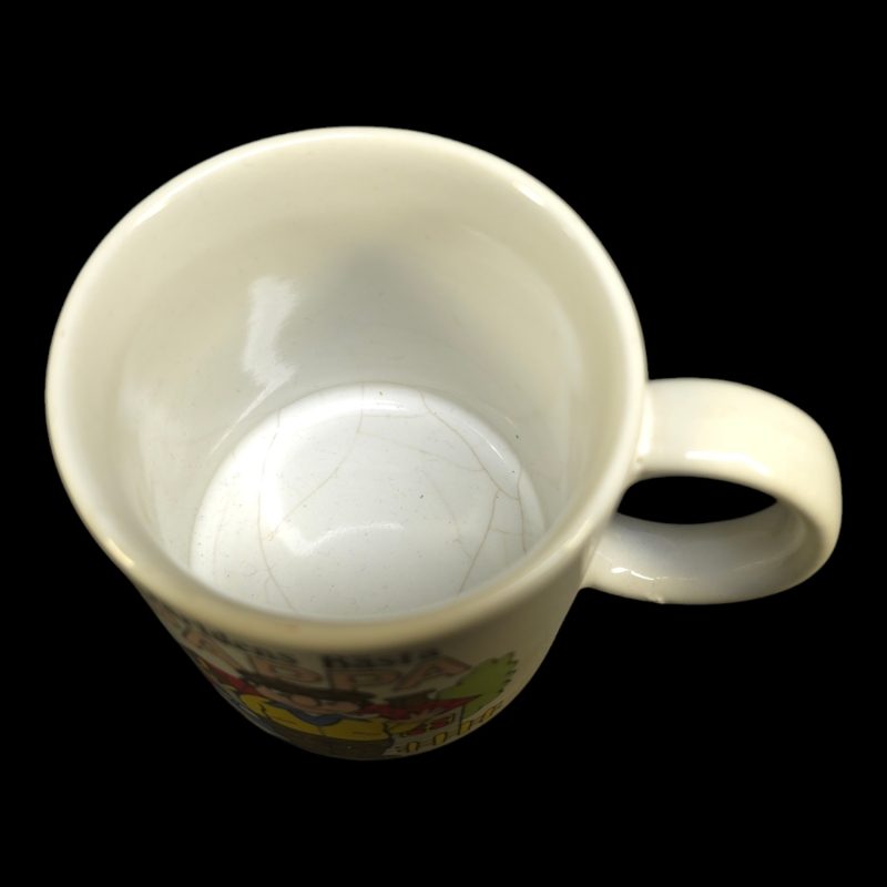 Retro kaffemugg – "Världens bästa pappa"