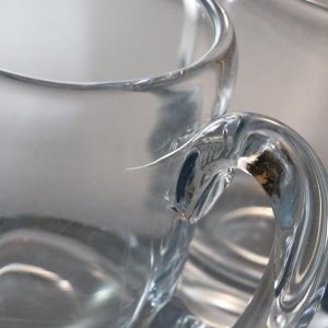 3 stycken glas / Sejdlar troligen Kosta