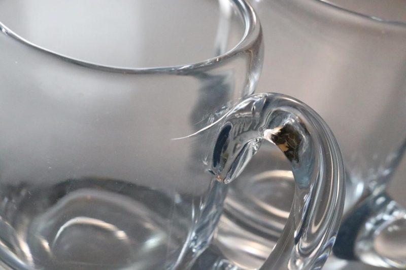 3 stycken glas / Sejdlar troligen Kosta