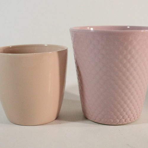 2st krukor, rosa