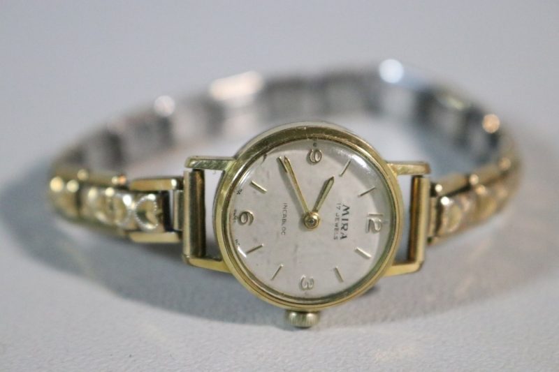 MIRA,  INCABLOC 17 JEWELS, Swiss made, 46733-97