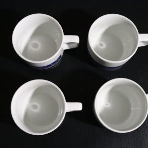 Set med 4 Kaffekoppar – Figgjo Norway, Tidlös Skandinavisk Design