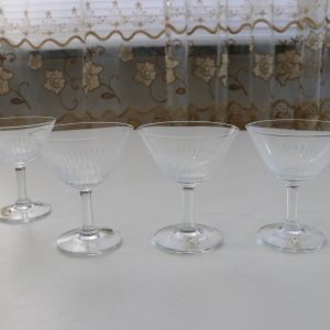 Glasservis, 4 glas, F-& HL Kristall, Kosta