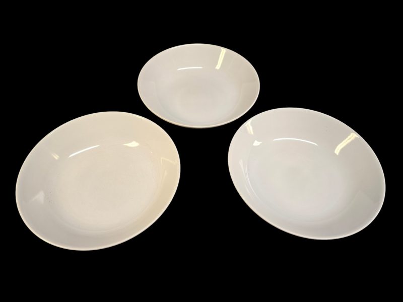 Djupa tallrikar från IKEA – 21,5 cm i diameter