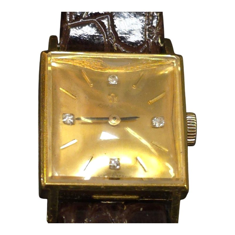 Exklusiv Omega Vintageklocka i 18K Guld – Stilren Elegans från 1968