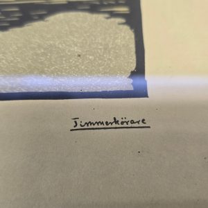 Originalträsnitt av Victor Jernberg – Vackra Motiv från Svensk Landsbygd