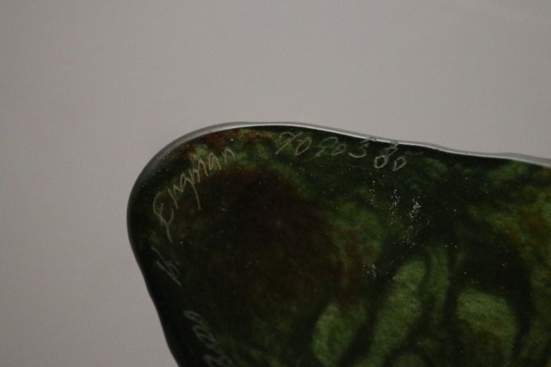 Konstglas, Kjell Engman (f. 1946), Tomte, Kosta Boda, höjd: 17 cm