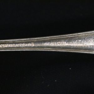 Antikt Set med Nysilverskedar – Gense Alp, Design H. Carlsson