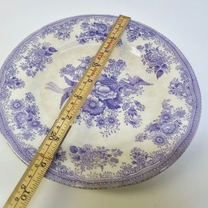 Antik Tallrik "Asiatic Pheasants" från Gustavsberg, 23,5 cm