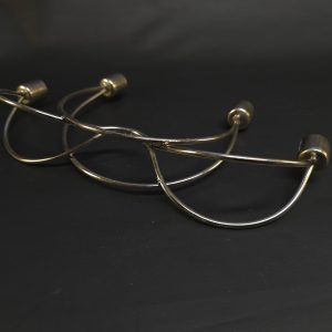 Elegant ljusstake i mässing med modern desi