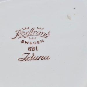 Rörstrand – Elegant blomstermotiv i fyra delar