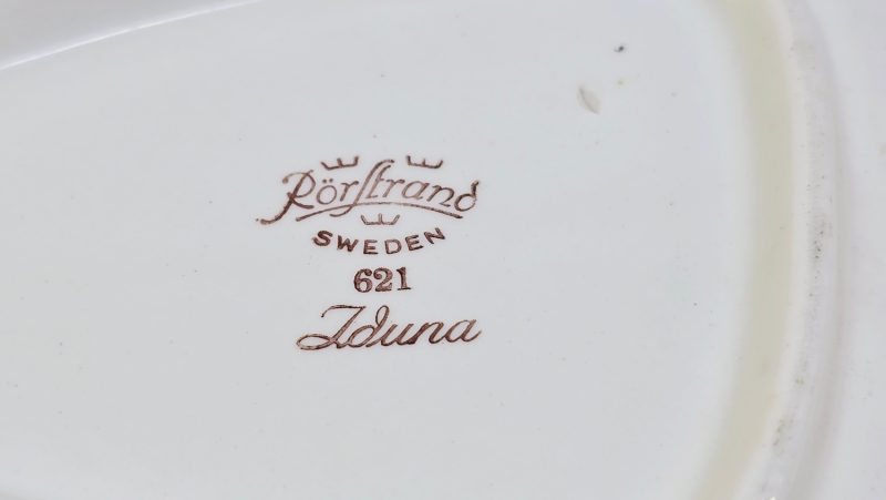 Rörstrand – Elegant blomstermotiv i fyra delar
