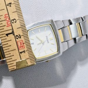 PULSAR WATER RESISTANT ST. STEEL VX82-X320 MOVEMENT JAPAN 580072