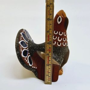 keramikfågel från Nittsjö, 17 cm hög