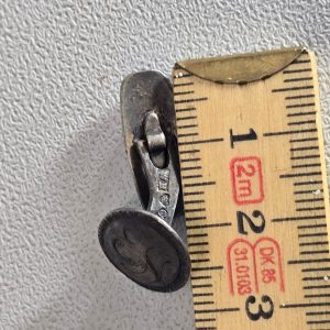 Manschettknapp — ÄKTA SILVER