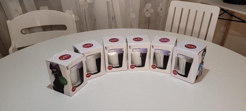 Kaffeservisdelar 6-delar, QDO, med originalförpack Scandinavian team Oanvända