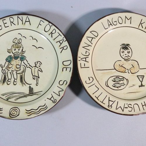 keramiktallrikar. AJ Höganäs, 22cm