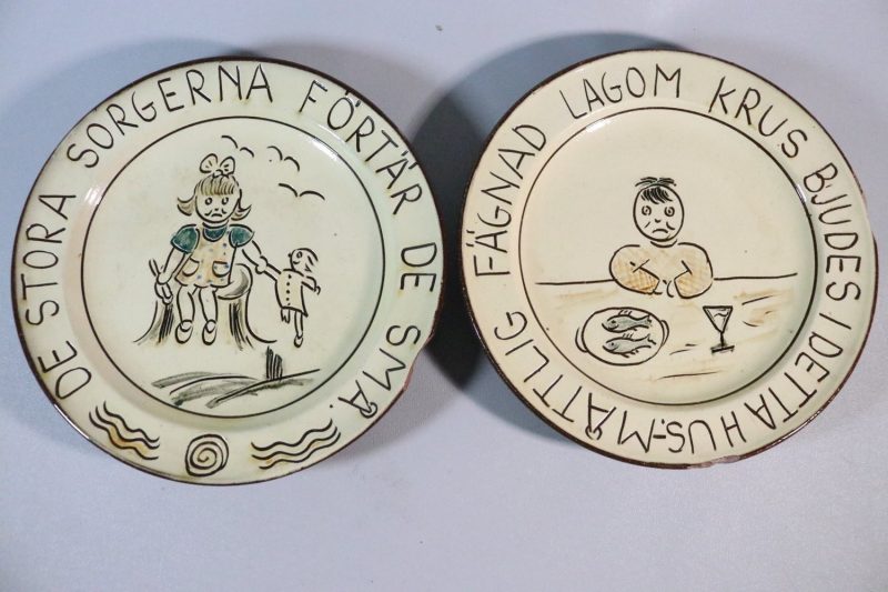 keramiktallrikar. AJ Höganäs, 22cm