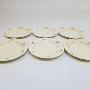 Elegant set med 6 assietter från Rörstrand, ca 20,5 cm