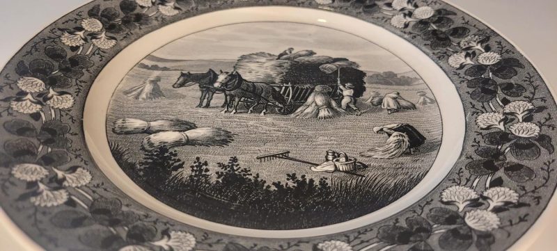 Vintage tysk tallrik Villeroy & Boch, Dresden 6329