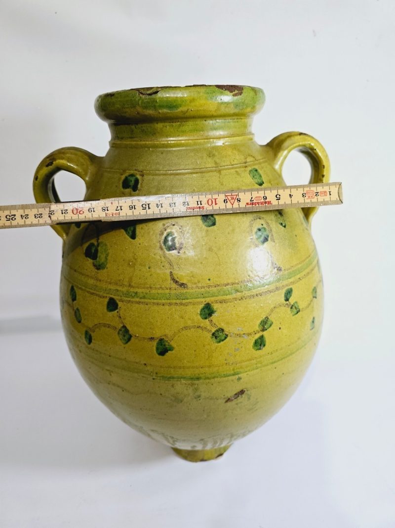Charmigt Lergodskrus från Tidigt 1900-tal – Rustik Elegans för Ditt Hem