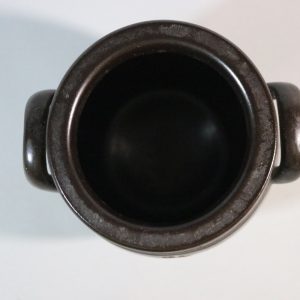 Mörkbrun krus, stengods, Höganäs 1/2L