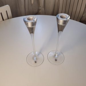 2st ljusstakar handgjort kvalitetsmärk etikett
