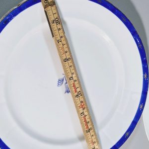 3st TALLRIKAR, GULDSTJÄRNA BLÅ GUSTAVSBERG, Wilhelm Kåge