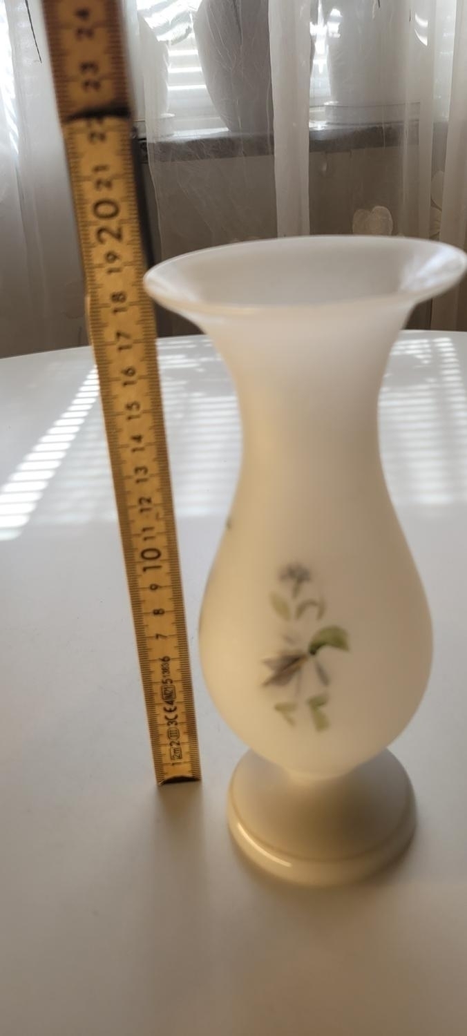 Glasvas, fågelmotiv