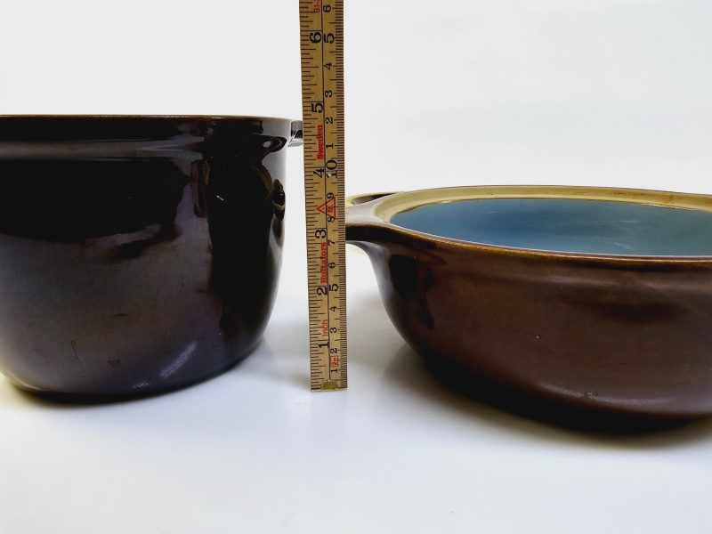 Set med två charmiga grytor från Denby Stoneware - Engelsk kvalitet