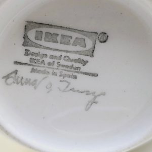 Set med 6 kaffekoppar och fat – IKEA