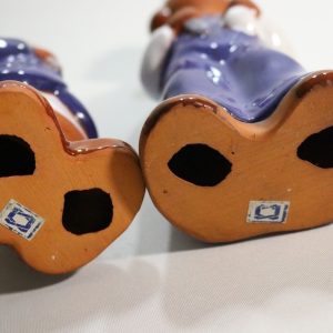 Retro figuriner, ett par, ungersk keramik. storlek ca 20 cm
