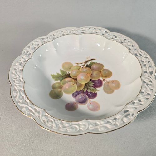 Retro Fruktskål – Antik Charm från 1900-talet