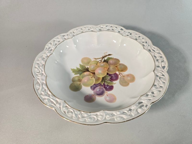 Retro Fruktskål – Antik Charm från 1900-talet