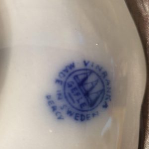 Gefle Vinranka Percy assiett flytande bått