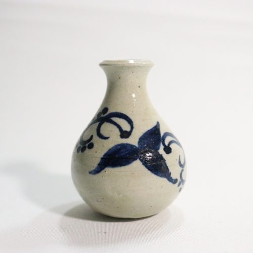 Miniatyrvas, saltglaserad stengods - Handarbeit Made in GDR expartic