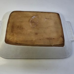 Elegant Serveringsfat från Laholm Keramik - Handgjord Skandinavisk Design