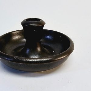 Höganäs Stengods Ljusstake – Rustik Skandinavisk Design