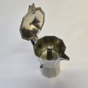 Klassisk Espressokanna i Aluminium - Retrodesign, 19 cm
