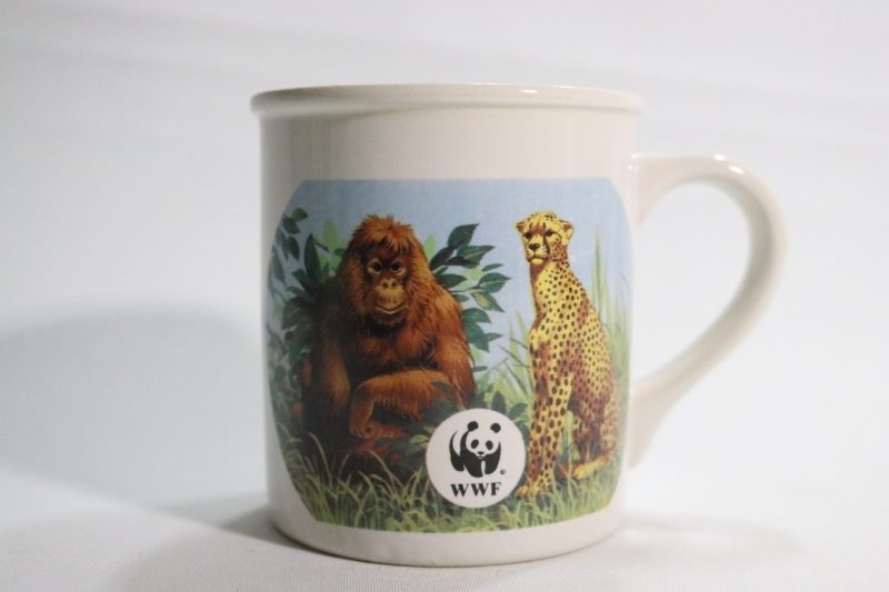 WWF samlar mugg, kaffemugg, mugg