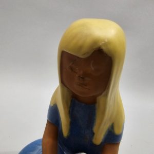 FIGURIN, flicka med fåglar, JIE