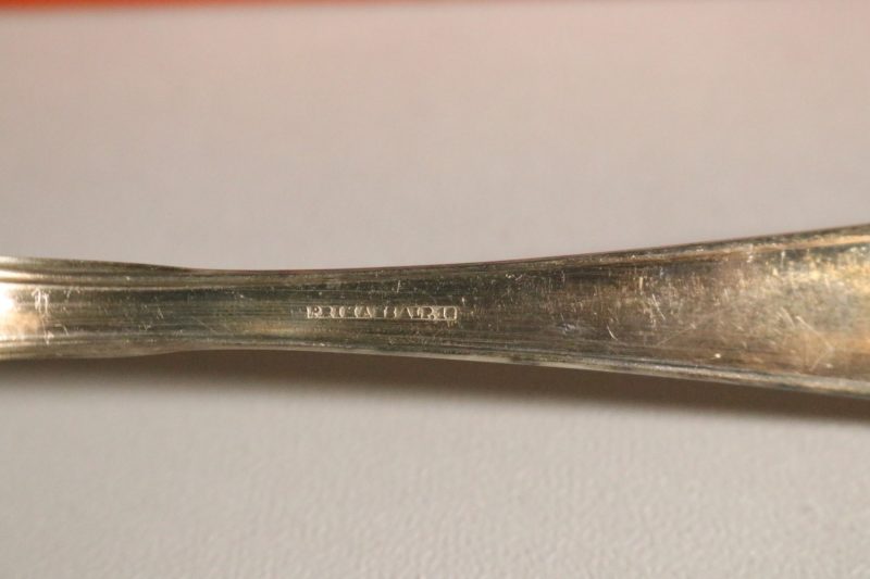 6st Svenska Spets Nysilvergafflar - Komplett Set i Originalförpackning Wallins